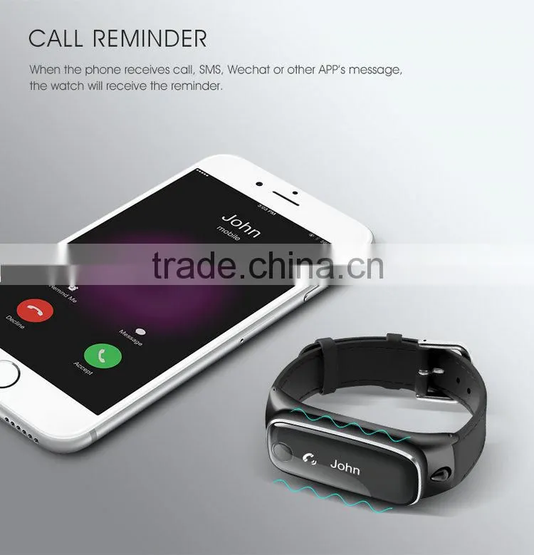 2016 New smart band,Bluetooth band,Smart wrist band,Smart wearing,0.91inch OLED screen,Bluetooth3.0 with BT4.0,KW-BM6