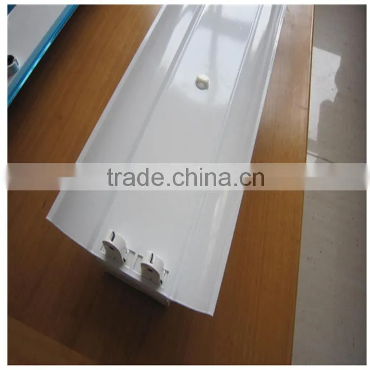 Fluorescent T8 lighting batten 2x36w with bracket