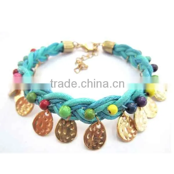 fashion bracelet braided fabric bracelet