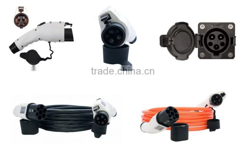 Sae J1772 type 1 model 2 socket Extension AC Dummy Socket j1772 duplex socket outlet