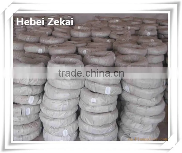 BWG 16 black annealed iron binding wire in hgh quality for export to India