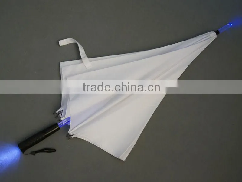 Power umbrella light glow in the dark umbrella LED