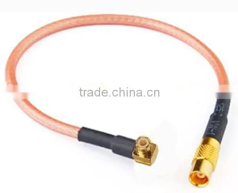 RF connector MMCX Female to MCX Male jumper cable RG316
