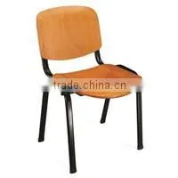 Soft Cushion Home Furniture Fabric Dining Chair with Metal Tube Legs