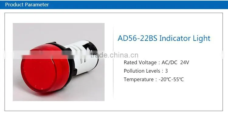 Led Indicator Light Din Rail Indicator Lamp (AD56-22BS)