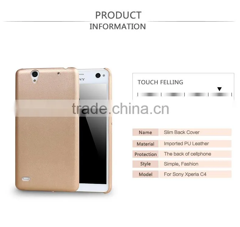 LZB Hot selling mobile phone accessories for sony xperia c4 back case