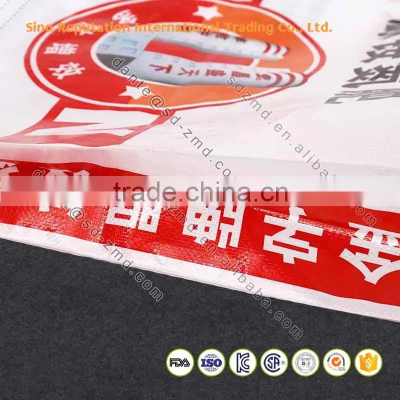 Alibaba china transparent woven bags for fertilizer in good quality
