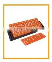 Dominoes double six, custom domino,domino in tin box