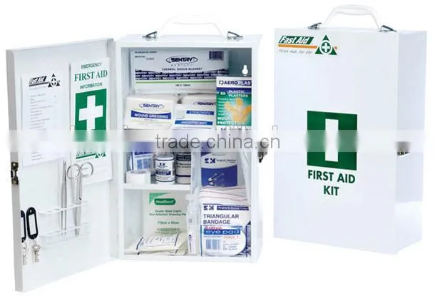 customized first aid kit/ wall hung first aid kit/ metal first aid kit/