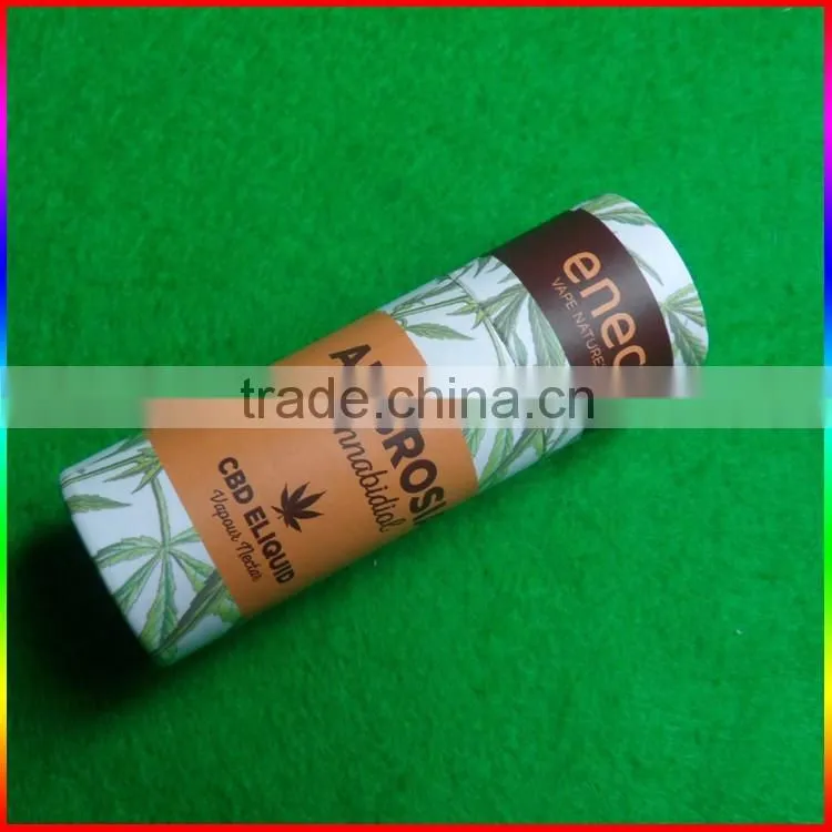 Paper cosmetic packaging cardboard tube green paper tube for lip balm