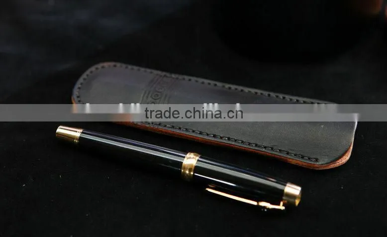Genuine Leather Pen Case
