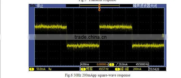 Oscilloscope DC AC Current Probe Range 50mA-100A Peak Bandwidth -3dB DC-100KHz BNC Connector CP8100L