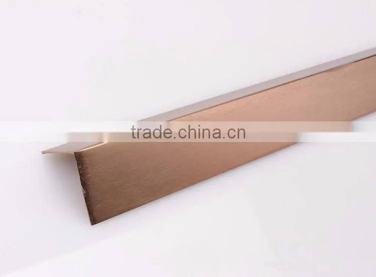 Aluminium Angle Profiles Eluminiu mangle Profil Satin Anodised Aluminium Trims