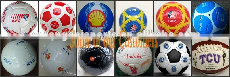 customized star face photo soccer ball/football for promotion