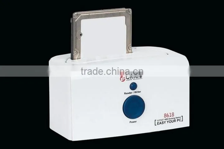 2.5 3.5 SATA HDD docking station ORICO 6618SUS USB e-SATA Hard Drive caddy HDD case Enclosure