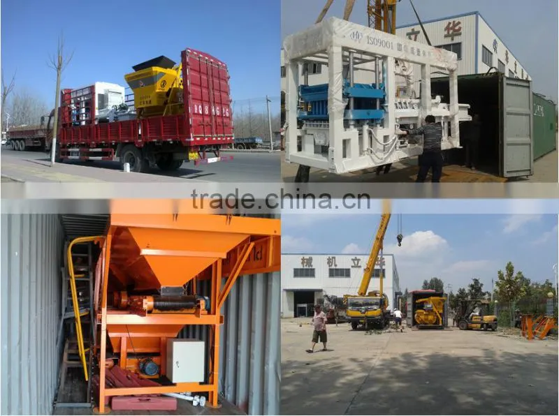 High Quality QT4-15 Portable Concrete Block Making Machine