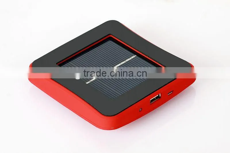 factory hot sell Portable mobile solar charger solar mobile charger cover solar cell phone charger