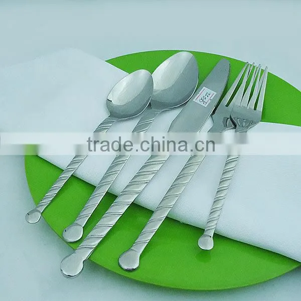 Stainless Steel Wooden Flatware