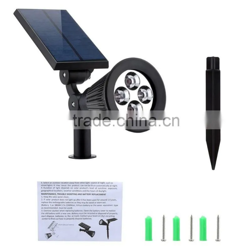 2016 hot sale high quality solar motion senor lawn light