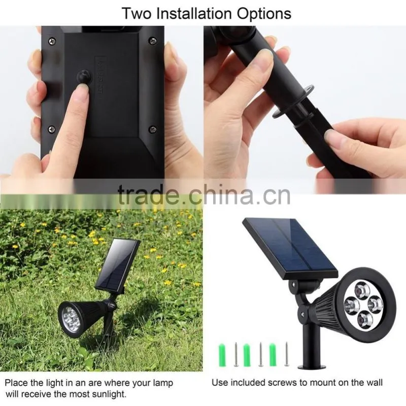2016 hot sale high quality solar motion senor lawn light