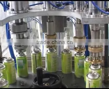 spray paint filling machine