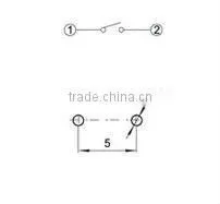 FTVDP21-B Tact Switch 6.2x6.2mm (PCB)~Push Button 7.3mm(60gf)
