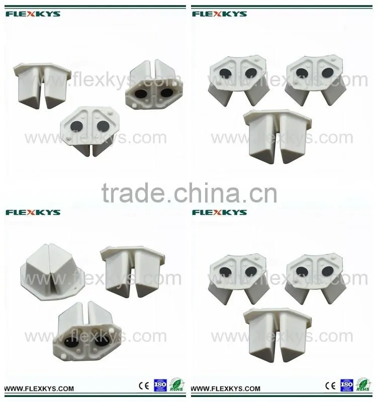 Silicone rubber conductive function keypads with angles