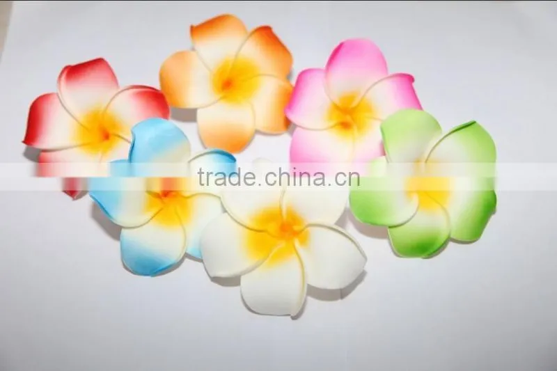 2014 Yiwu Aimee plumeria frangipani hair clip accessories,artificial frangipani(AM-JJ-04)