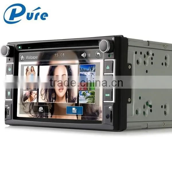 Manufacturer Car DVD Player with 3G Radio Car Player Double Din 6.2 Inch Car DVD Player