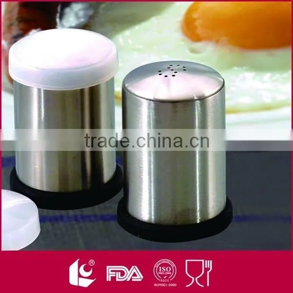 Home decorative storage personalized salt and pepper shaker