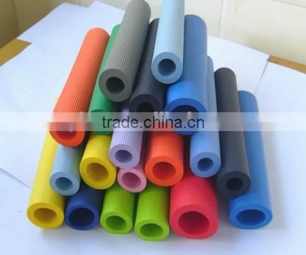 Vertical stripes eva foam tube/eva foam grip/eva foam handle