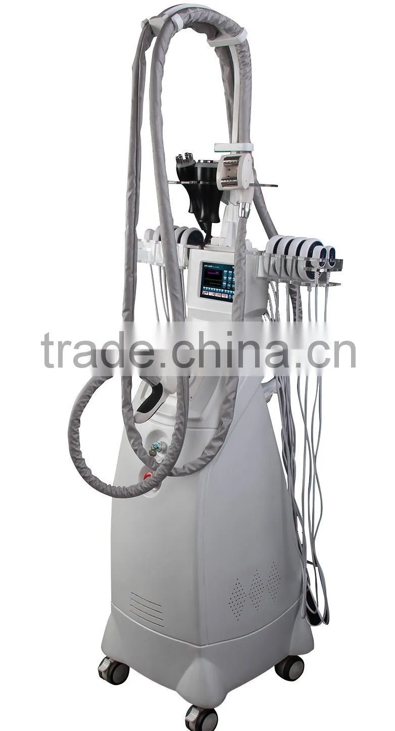 best rf skin tightening face lifting machine Cavitation+RF+vacuum+lipo laser
