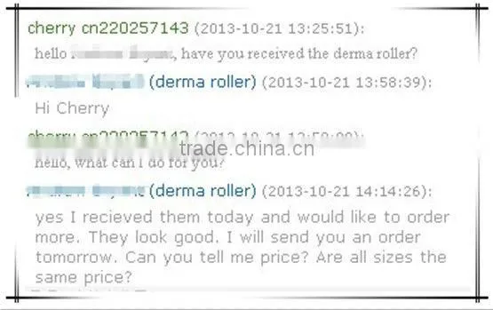 540 derma roller acupuncture needle beauty treatment