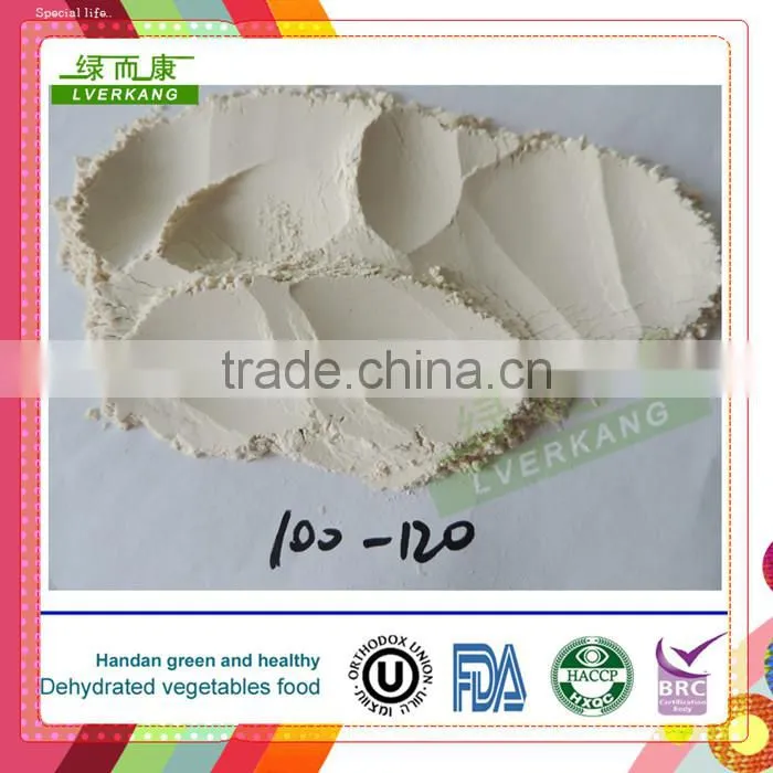 Milk white dried chinese dehydrated garlic garlic garlic powder from Hebei,based on Qingdao or Tianjin port