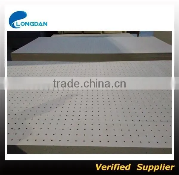 Perforated sound absorption cement ceiling Board
