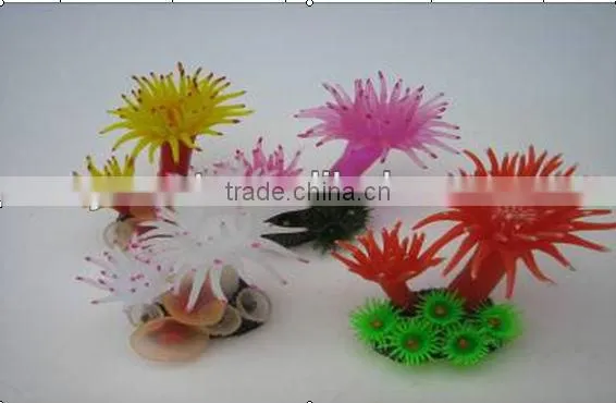 2013 New colorful Artificial resin coral ornament decoration aquarium
