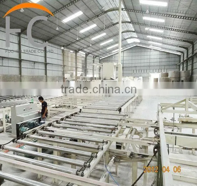 Paper surface gypsum board manufacturing production line