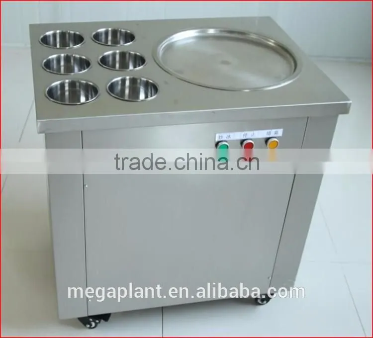 High Effective Snack Food Processing Machinery Fried Ice Cream Machine,Ce Approved Fry Ice Cream Machine