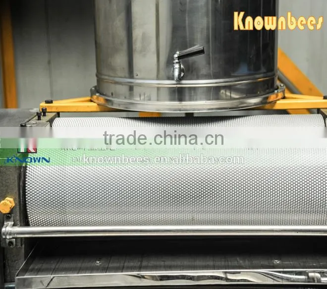 bee keeping equipment automatic beeswax comb foundation machine