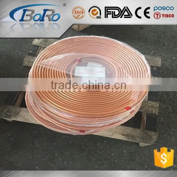 Competitive prices seamless pancake copper tube coil