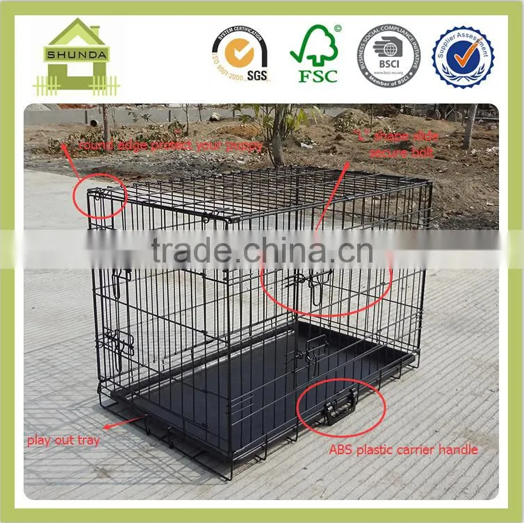 SDW01 Folding Steel Iron Pet Cage