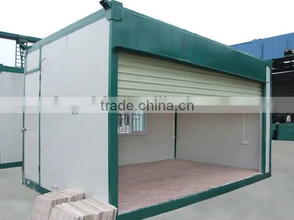 Flat roof Container garage