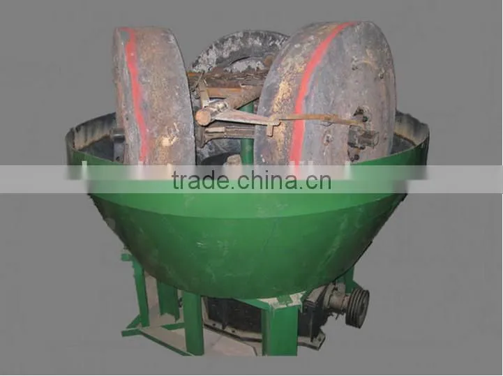 1200 model customised wet pan mill,gold grinding machine for sale