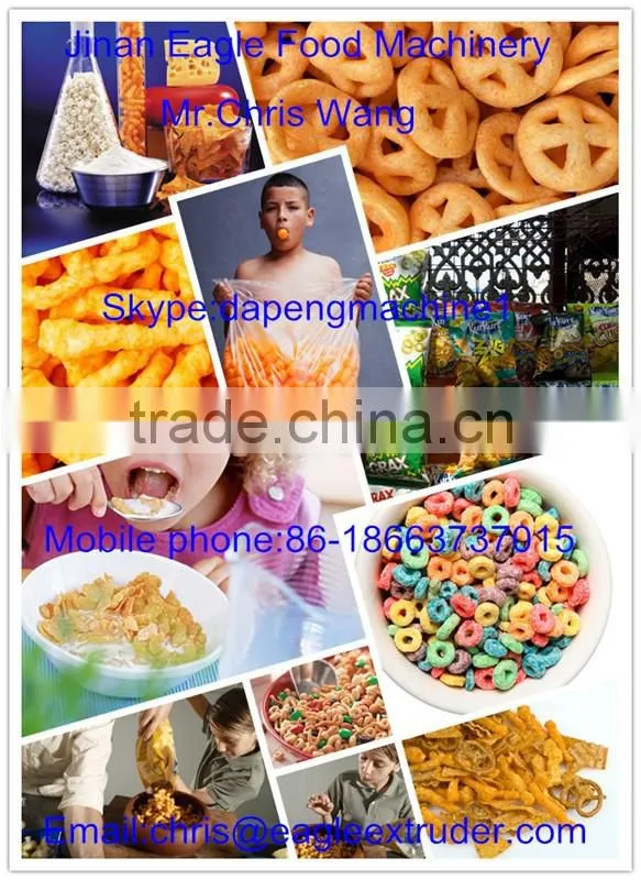 Snacks processing line