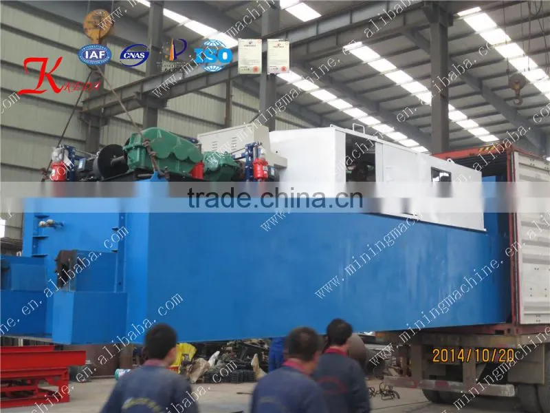 economize ,efficient and low consumption hydraulic cutter suction dredger KDCSD260