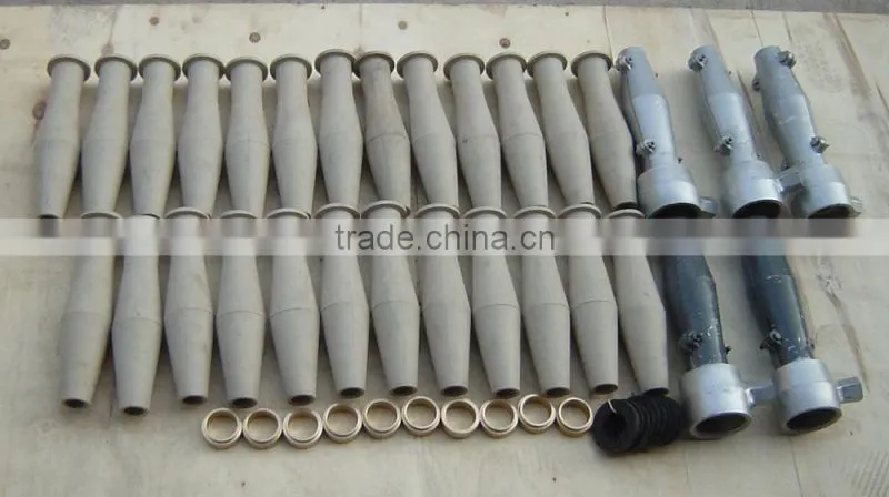 OEM supplier ISO certificate LZ3AR air motor driven dry refractory gunning machine