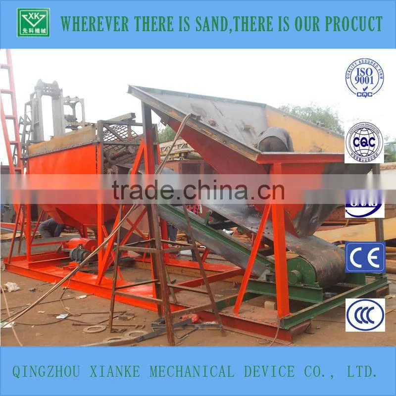 50cbm high efficient stone removing screening machine prices