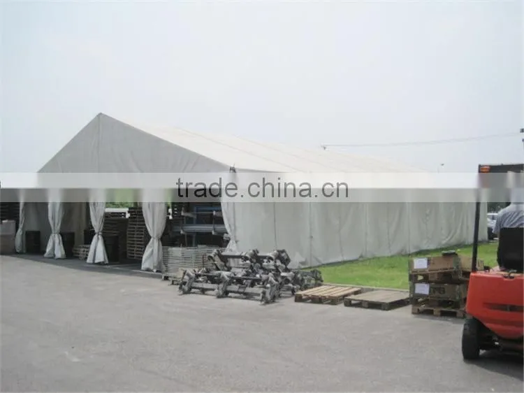 Safe premium large outdoor aluminum storage canopy tent for temporary warehouses