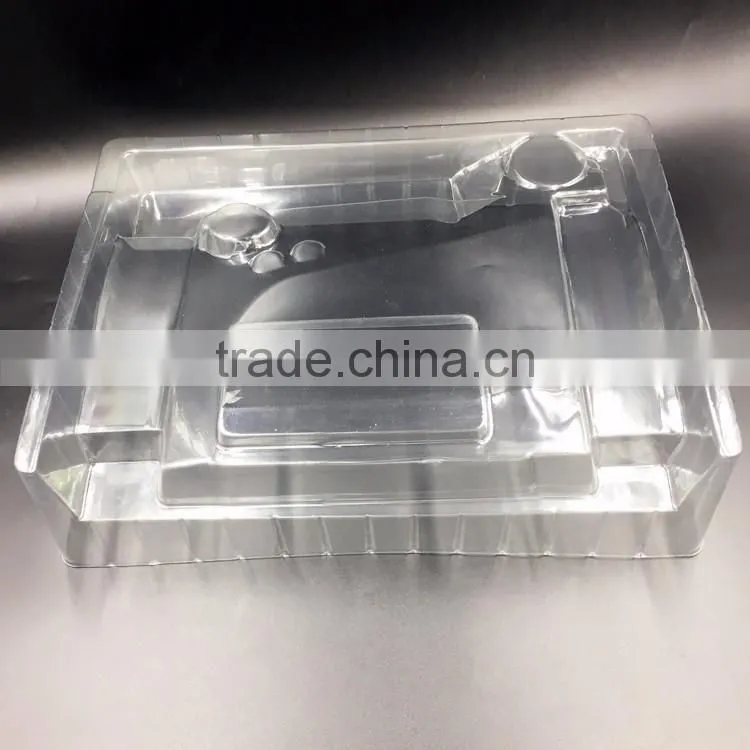 Eco-friendly plastic cardboard blister packing, nice plastic packaging for electronics