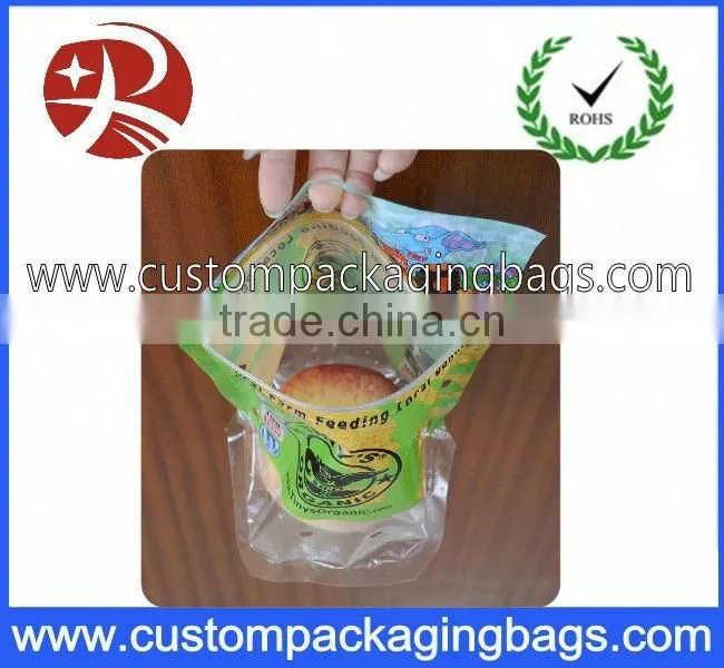 Cold Storage Fruit Packaging Bags Zipper Top CPP with Laminated